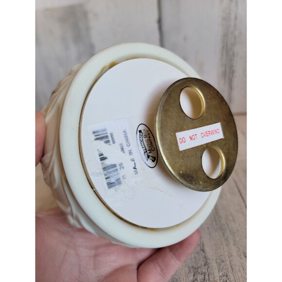 San Francisco Happy Easter music box company parade wind up egg basket - Picture 9 of 9